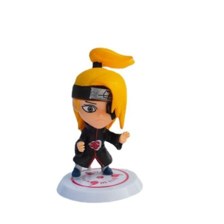 11 Q-version Naruto Anime Buket Dukker Action Figurer Anime Legetøj Valentinsdag kreative gaver