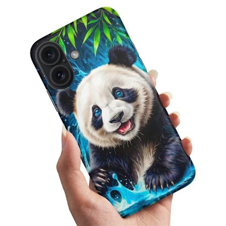 iPhone 16 Plus - Skal/Mobilskal Panda