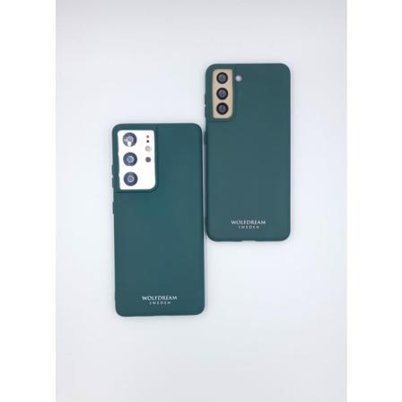Dark Green Tpu Silikon Till Samsung S21plus Grön