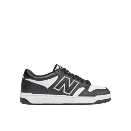 NEW BALANCE Sneakers - BB480LV1 - Hvid - Flade - Snørebånd - Blandet - Voksen - Tekstil Vit 37