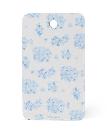 Lexington Laminerad dubbelsidig skärbräda, blå/vit