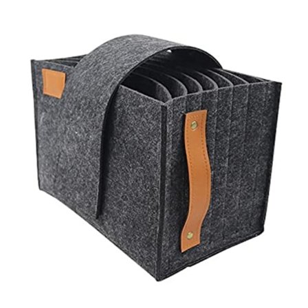 Foldbar Tallerken- og Skålholder, Bærbar Filtpose, Køkken Camping Spisebestik Filt Dish Holder Jb51-3