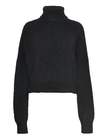 Ample Polo Turtleneck Rullekravetrøje Sort Hope