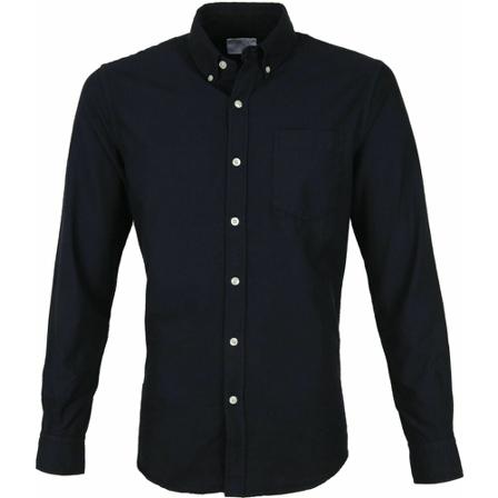 Colorful Standard, Long Sleeved Shirt Blauw, Heren, Maat:M,Katoen
