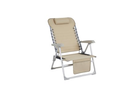 Brafab Ulrika Solstol positionerbar Beige, Utemöbler