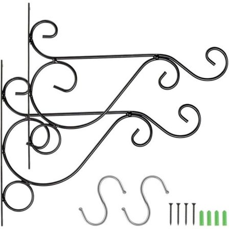 Hængende planteophæng, kurveophæng, kurveophæng, kurvehylder, vægbeslag.