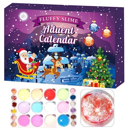 24 stk. Krystallleire Julekalender 2020 Nedtelling til jul for barn og tenåringer