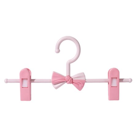 Sømløs Rosa Plast Buksehenger Justerbar Teleskopisk Klemme