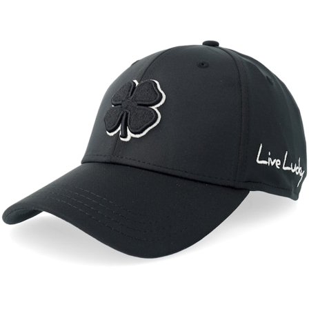 Black Clover - Svart flexfit Keps - Premium Clover 2 Black/White Flexfit @ Hatstore