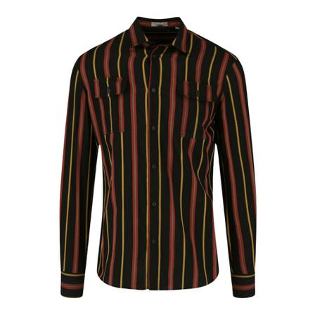 Bottega Veneta Shirts Sort, Herre Skjorter, Størrelse: L