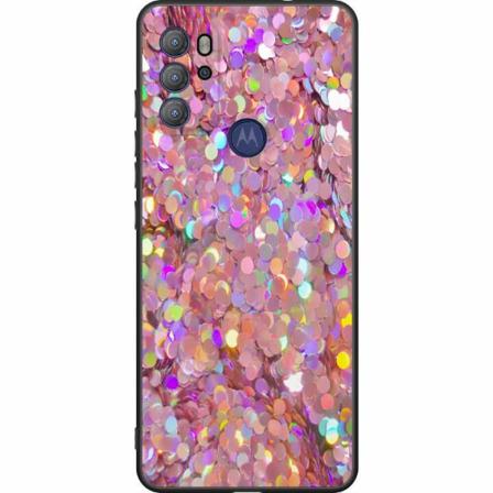 Motorola Moto G60s Svart Skal Glitter
