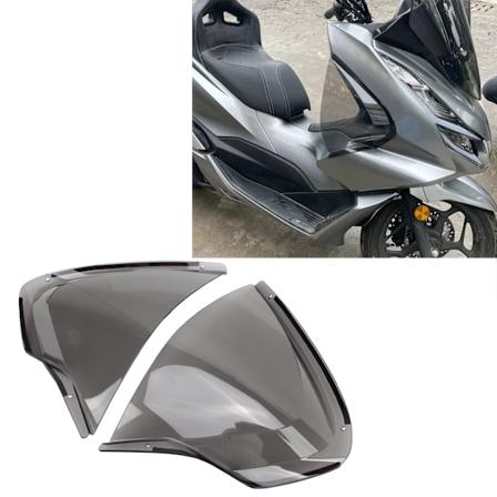 Motorsykkel Beinskjold Vindavviser Beinskjold Vindrute Erstatning for PCX 160 2021‐2022