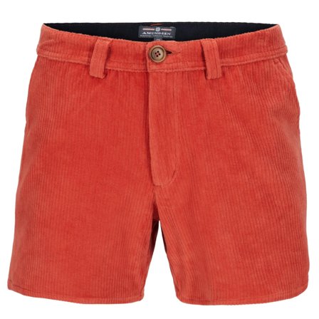 Amundsen 6incher Comfy Cord Shorts Mens Red Clay