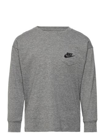 Nsw Relaxed Ls Lbr Tee / Nsw Relaxed Ls Lbr Tee Grey Nike