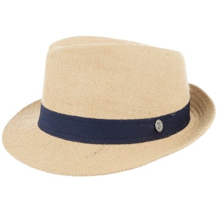 Jaxon & James - Beige Trilby Hut - Jute Tan Trilby @ Hatstore