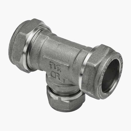 Biltema - T-rør 22 x 15 x 22 mm