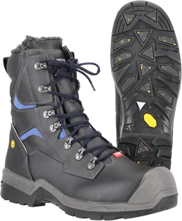 Jalas 1378 Heavy Duty Skyddskänga S3, varmfodrad, svart 37, Arbetsskor