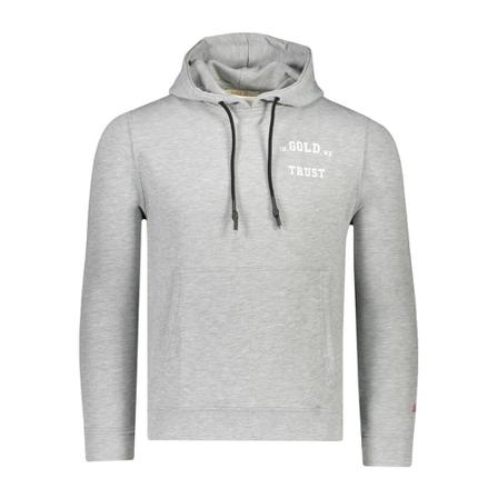 In Gold We Trust Hoodie , Grijs , Heren , Maat: S