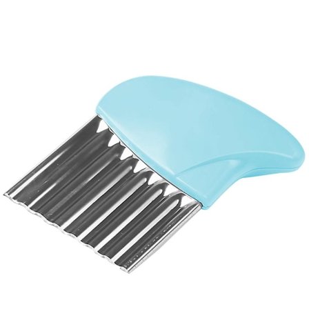 Rustfritt stål frukt og grønnsak bølget kutter potet gulrot chip