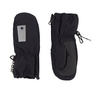 Molo Black Igor Ski Mittens 3-5 Years - Gloves and mittens - 3-5 years - Black