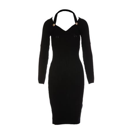 Simona Corsellini, Midi Dress Zwart, Dames, Maat:S
