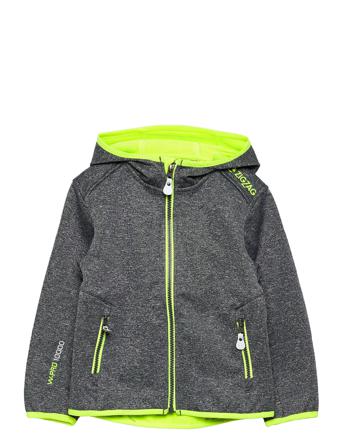 Evansville Melange Softshell Jacket W-Pro 8.000 Outerwear Softshells Softshell Jackets Grønn ZigZag