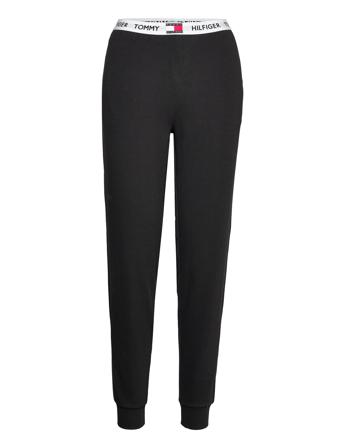 Pant Lwk Pyjamasbukser Hyggebukser Sort Tommy Hilfiger