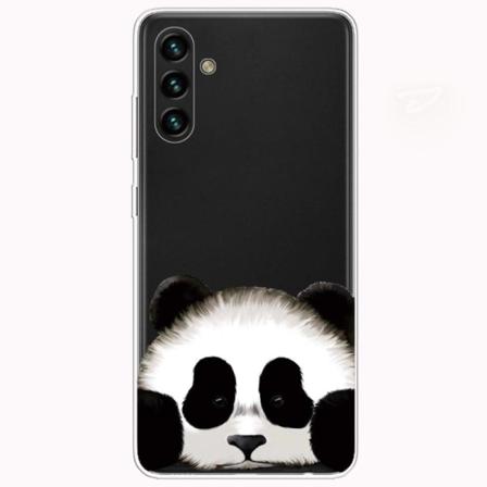 Deco Samsung Galaxy A13 5G Etui - Sød Panda White