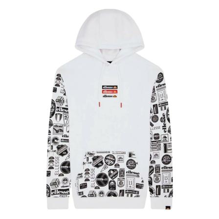 Ellesse, Hoodies Biały, Mężczyzna, Rozmiar: M
