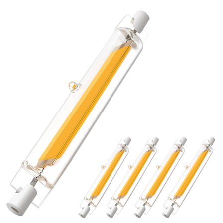 Halogenpære R7S 118mm, R7S LED 118mm, R7S LED-pære 118mm, R7S LED, LED R7S 118mm, R7S LED-pære 118mm, R7S LED-pære, LED R7S, R7S LED-pære, 10W (Pakke 