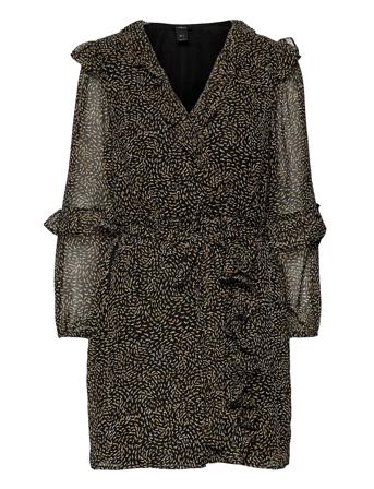 Dress Stella Aop Black Lindex
