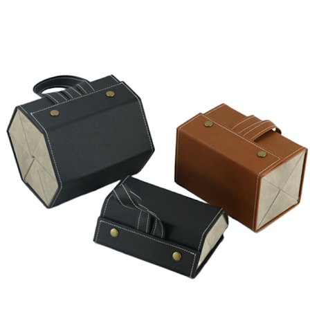 Flera platser Solglasögon Organizer Case Vikbar glasögon förvaringsbox