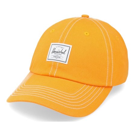 Herschel - Oranje unconstructed Cap - Sylas Classic Desset Sun/White Cuff @ Hatstore