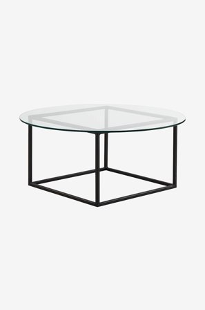 Jotex - Sofabord Ø 80 Cm Svart - GIGI - Kjøp Sofabord hos Jotex