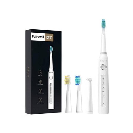 FairyWill Sonic sähköhammasharja - Valkoinen