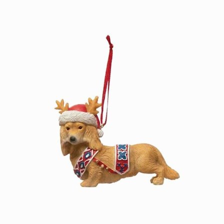 Gravhund Hunde Vedhæng Hunde Juletræ Ornament 6 6