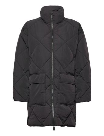 Slfheidi Puffer Jacket B Vattert Jakke Svart Selected Femme*Betinget Tilbud