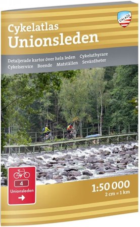 Calazo Cykelatlas Unionsleden 1:50 000 .000