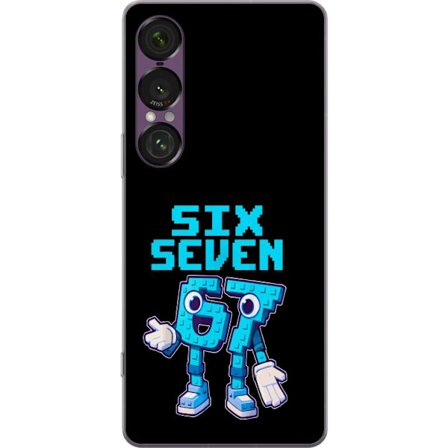 Kompatibelt Mobilskal till Sony Xperia 1 VII Pixel Number Duo