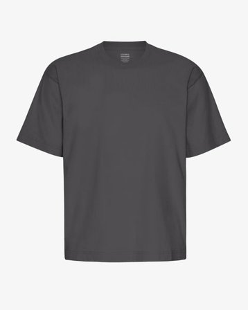 Oversized Organic T-Shirt - Lava Grey - Male - XL