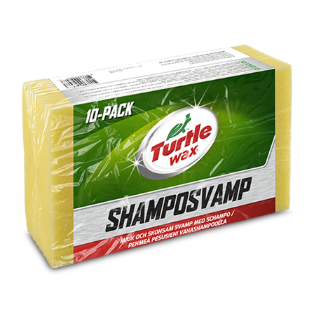 Pesusieni Pesuaineella Turtle Wax 10-Pakkaus