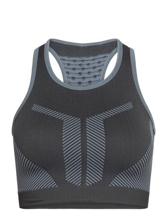 Onpakari-1 Seam Train Bra Sport Bras & Tops Sports Bras - All Grey Only Play