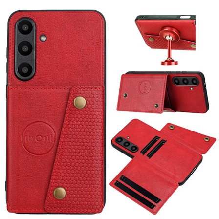 Samsung Galaxy S25 Stöttåligt Skal med Ställfunktion & Magnet