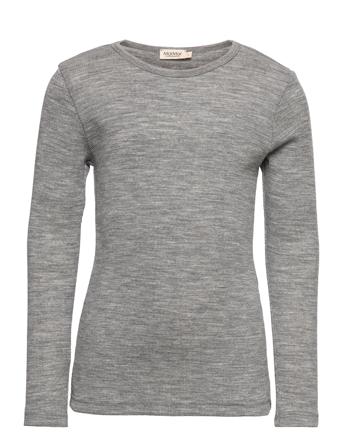 Tamra T-shirts Long-sleeved T-shirts Grå MarMar Cph