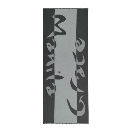 Manila Grace Winter Scarves grå, Dam Sjalar, Dam, Storlek: ONE SIZE