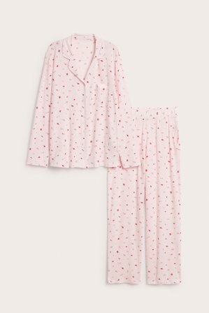 Kappahl | Piżama Jasnoróżowy 3XL | Jasnoróżowy