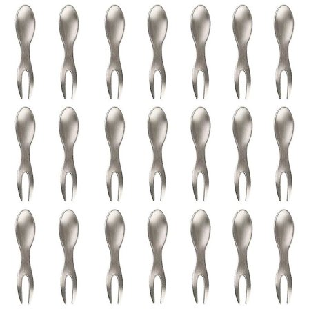 Majsholdere Sæt Af 21 Rustfrit Stål Majs På Kolben Spid Til Grill Sød Majs Holdere Hjemmeko