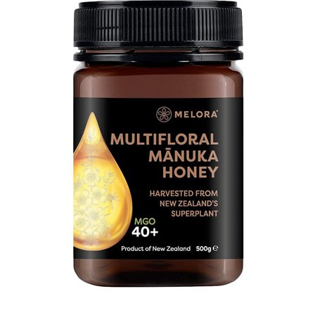 Melora Manuka Honey 40 MGO 500 g, Helse & Madvarer, Smørepålæg, Honning