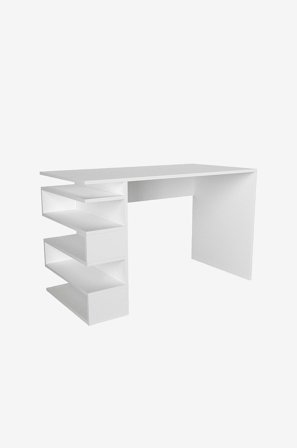 Hanah Home - Skrivebord Snake - Hvid - Skriveborde - Fra Homeroom