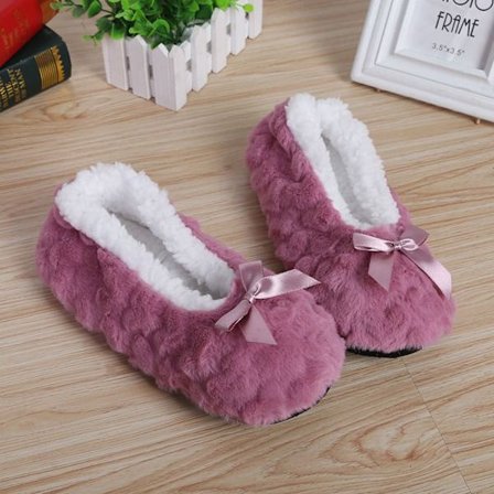 Home House Slipper Indoor Home Home Tossut ROSE RED